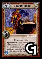 Lord Rhimian - Foil